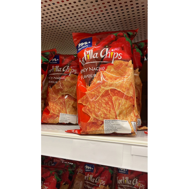 

Tortila chips Meadows dua rasa 198 gr