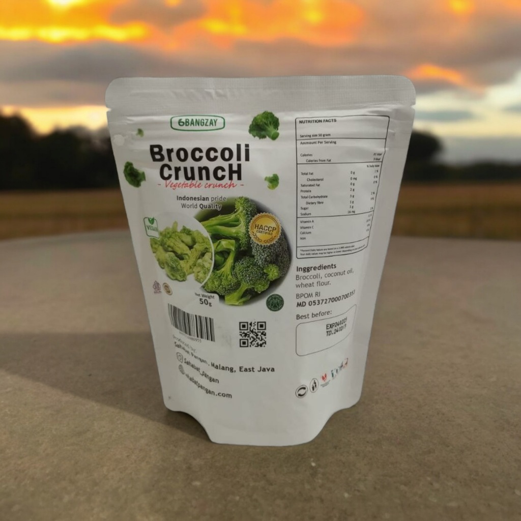 

KERIPIK BROKOLI SUPER PREMIUM 50GR