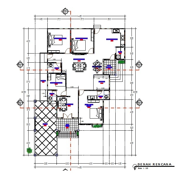 jasa desain denah dan tampak rumah