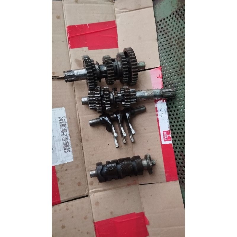 rasio set honda gl 100 original