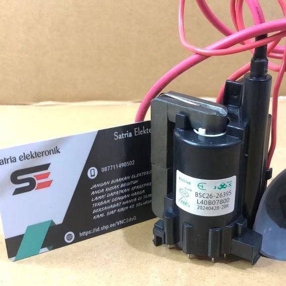 FBT Flyback TV SANYO 29 Playback Tabung BSC26-2639S - L40B07800 Plyback original