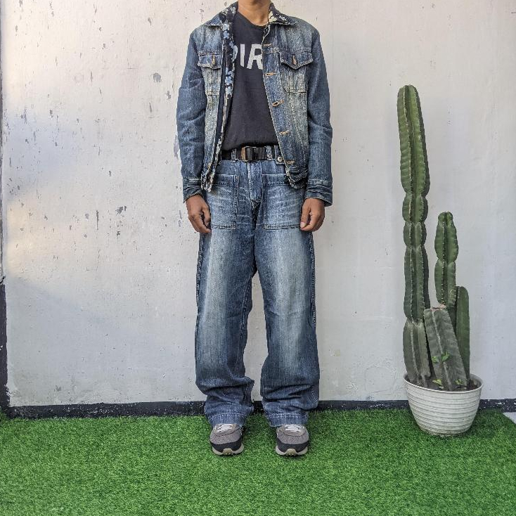 CELANA DENIM TROUSER LITMUS