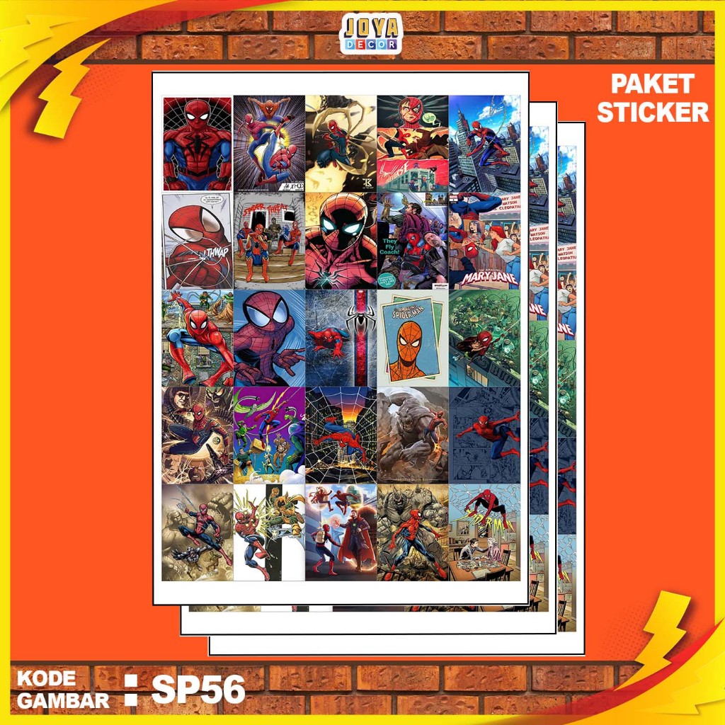 

GAMBAR STICKER SPIDERMAN4 / STIKER SPIDERMAN4 / PAKET STIKER SPIDERMAN4 PER 25 PCS / KODESP56
