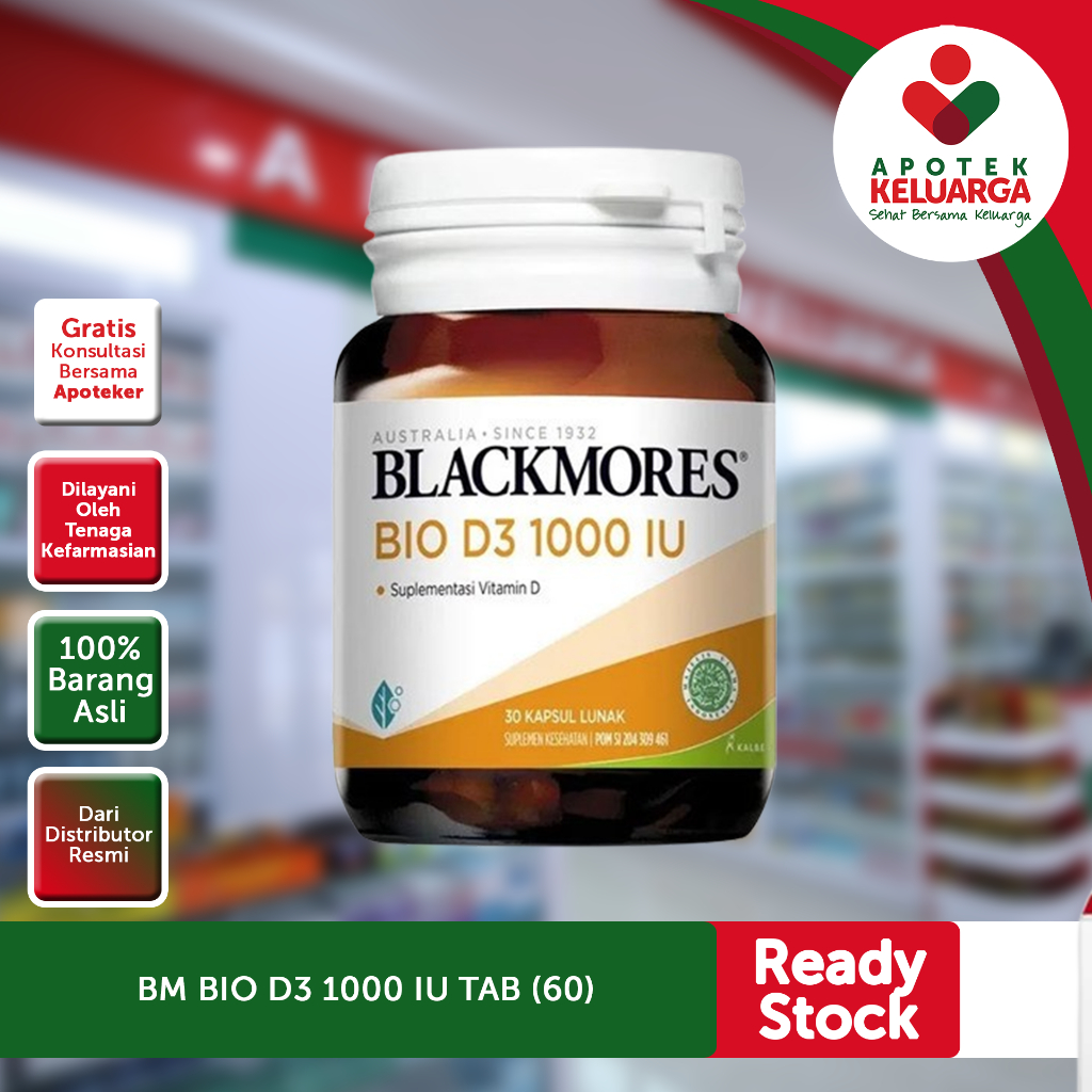 Blackmores Vitamin D3 1000 IU