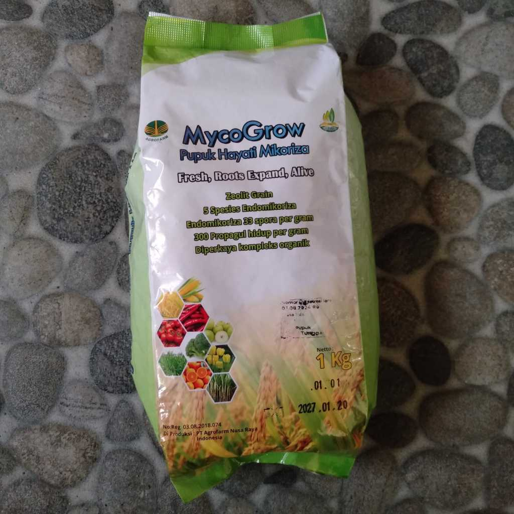 MYCOGROW Pupuk Hayati Mikoriza - MycoGrow Biofertilizer - 1 Kg