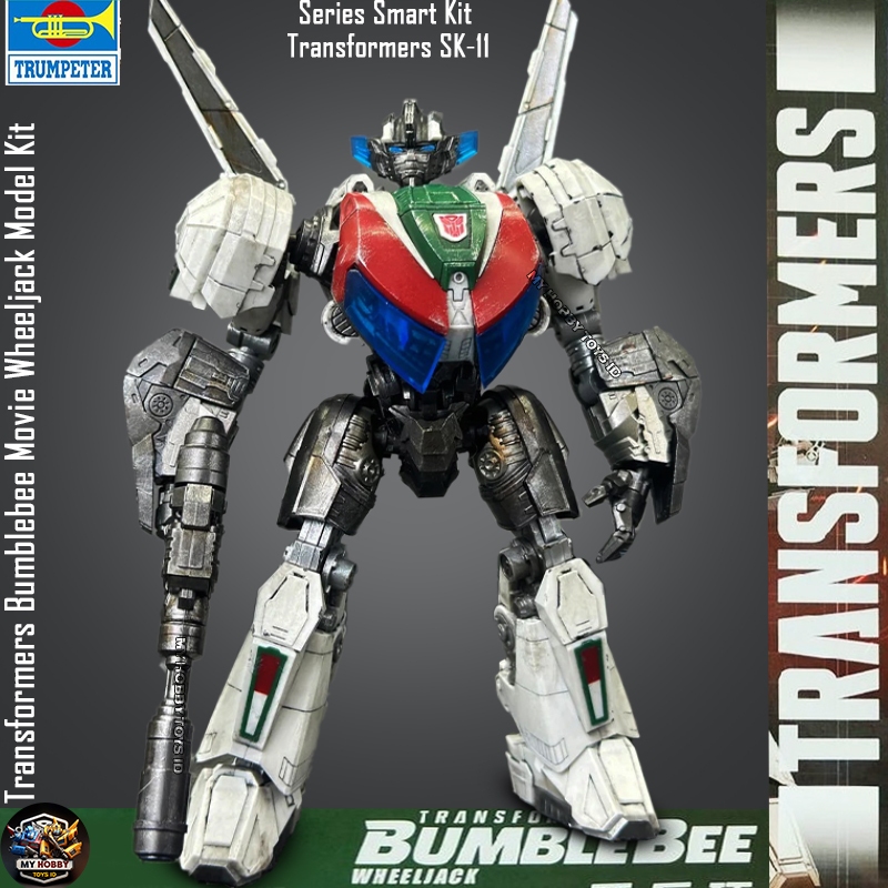 Original Trumpeter Figure Transformers Bumblebee Movie Robot Wheeljack Smart Kit SK-11