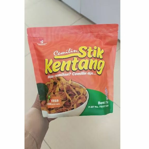 

Cemilin Stick Singkong, Kentang