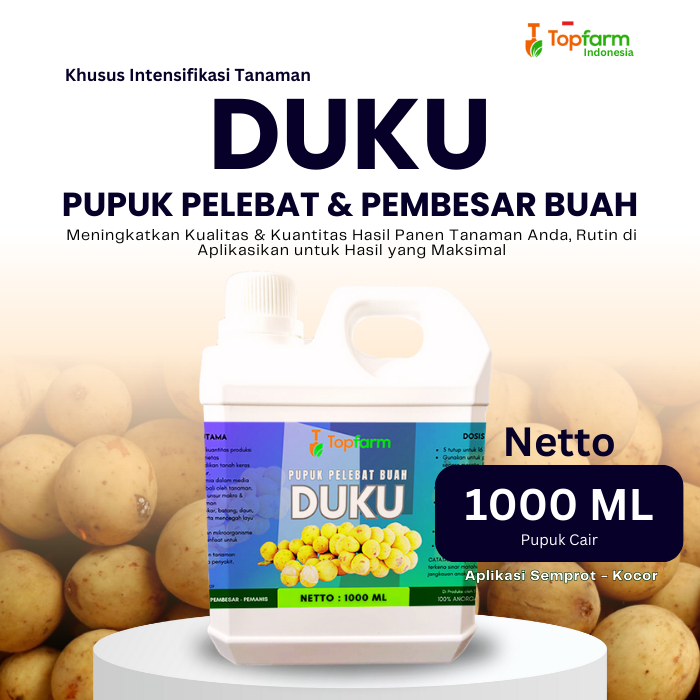 Pupuk Duku Biar Cepat Berbuah / Pupuk Booster Buah Duku / Pupuk Buah Biar Cepat Berbuah / Pupuk Pele