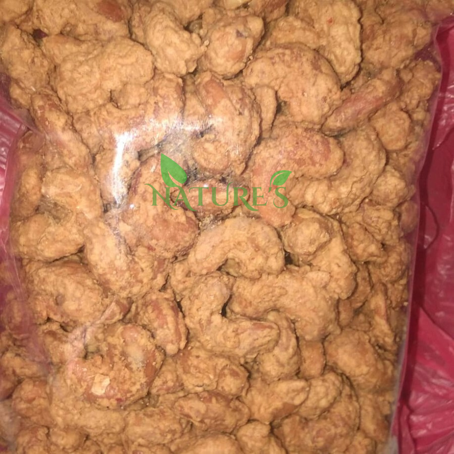 

kacang mente/mete/mede jumbo krispy pedas manis 250gr