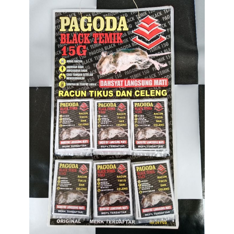PAGODA BLACK TEMIX 15g