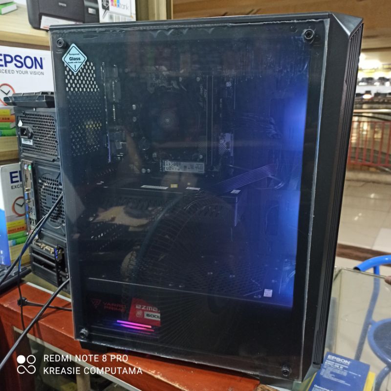 PC MURAH AMD RYZEN5 4600G DDR 4 32 GB VGA RADEON RX 8 GB