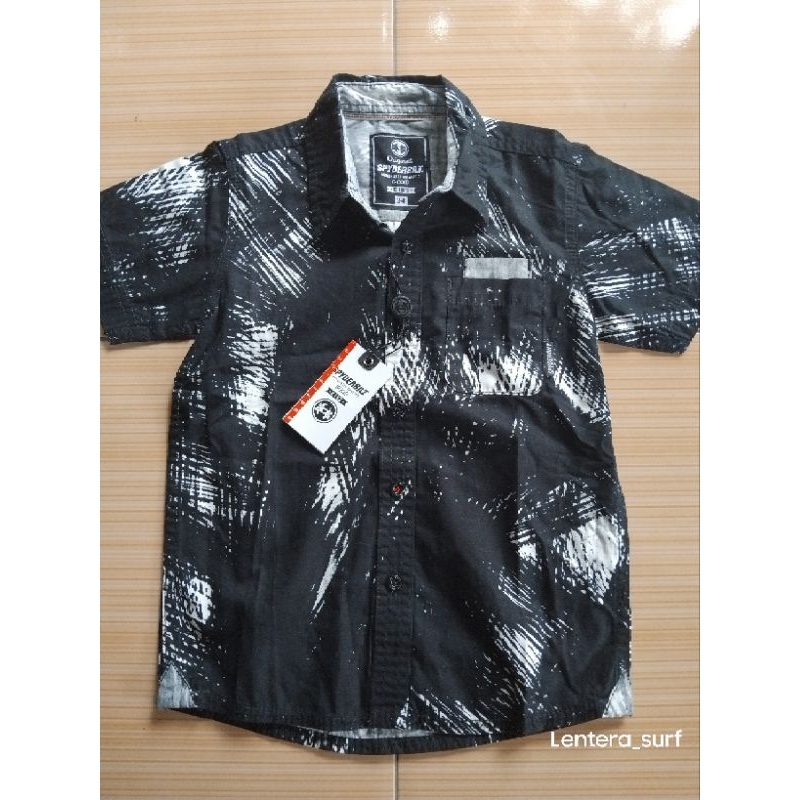 kemeja spyderbilt kids original