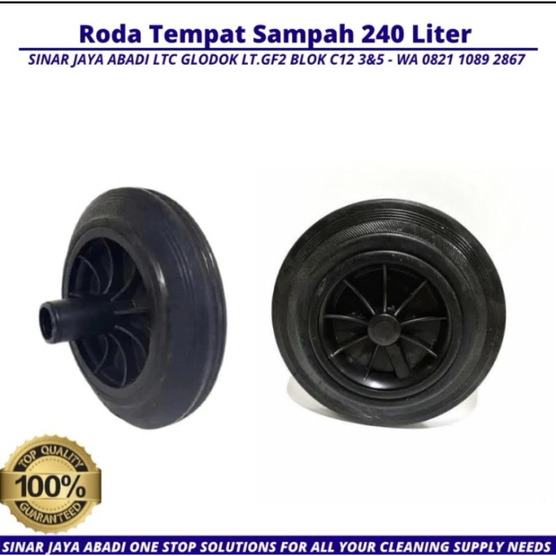 Roda Sulo Tempat Sampah Dustbin