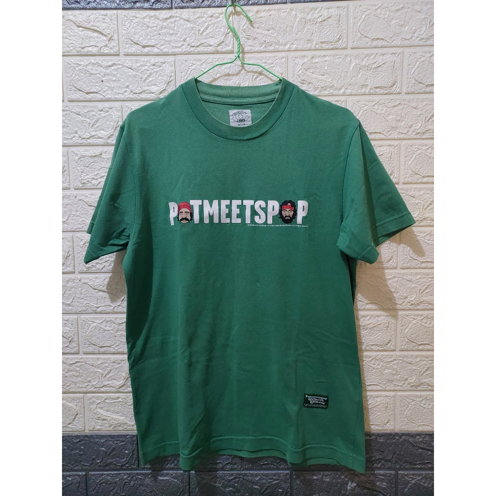 Kaos shirt PMP Pot meets pop x cheech and chong