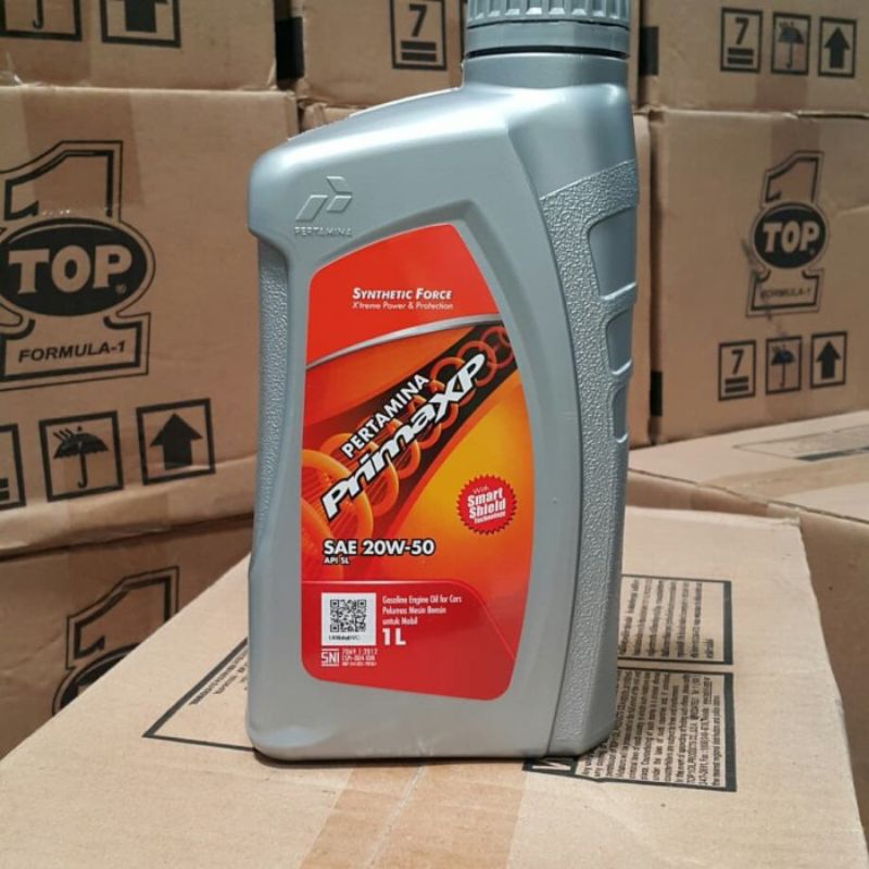 OLI PERTAMINA PRIMA XP 20W-50 1 LITER ORIGINAL