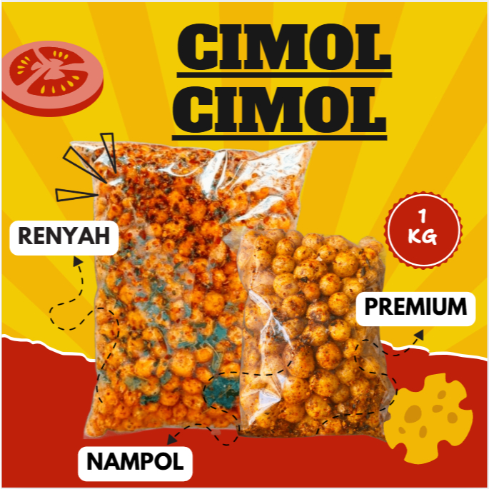 

Cimol original aroma daun jeruk berat 1 kg