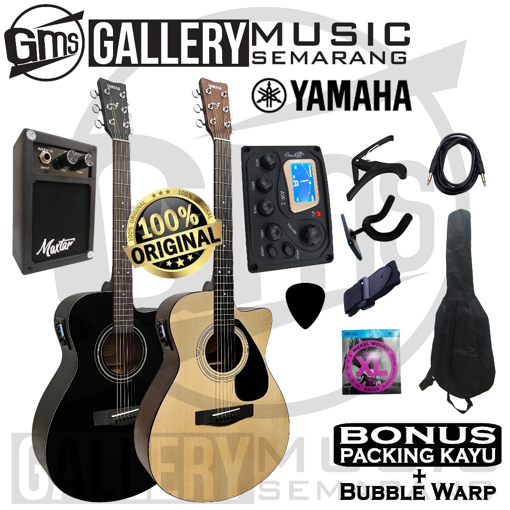BISA COD Gitar Akustik Elektrik Yamaha FS100C Gitar Yamaha Original
