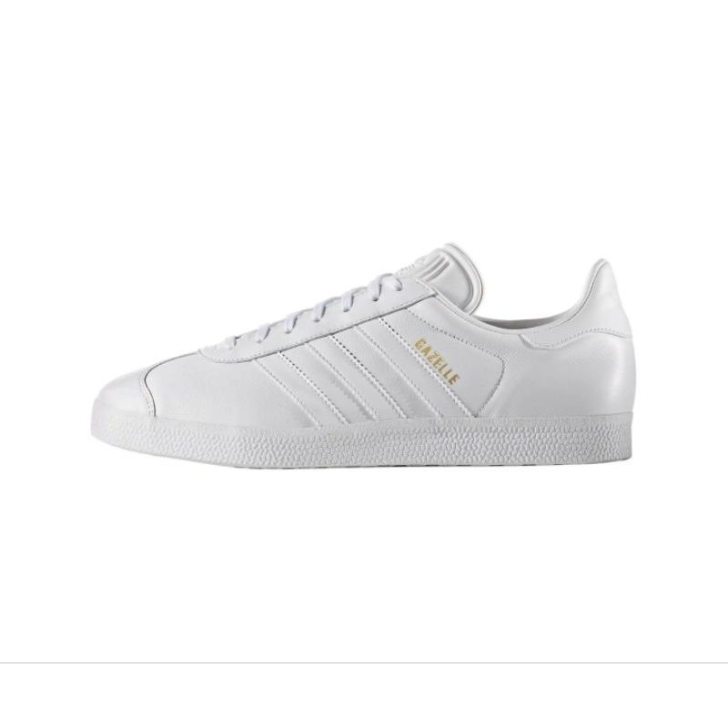 Adidas Gazelle OG Full White Leather/ Gazelle White Leather BB5498 Original