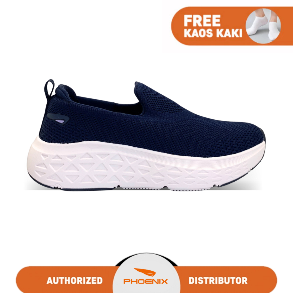 Phoenix Daika Sepatu Slip On Wanita - Navy vzk