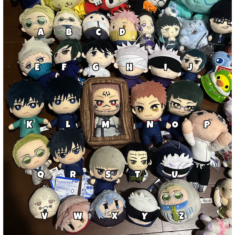 OFFICIAL PLUSH plushie Jujutsu Kaisen boneka JJK Gojo Satoru Yuji Itadori Megumi Fushiguro Ryomen Su