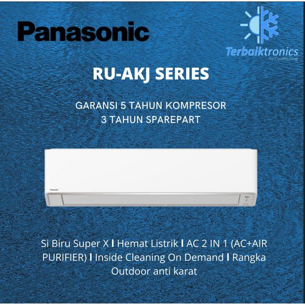 Panasonic AC Inverter 3/4 PK R32 Nanoe-X CSRU7AKJ / RU7AKJ