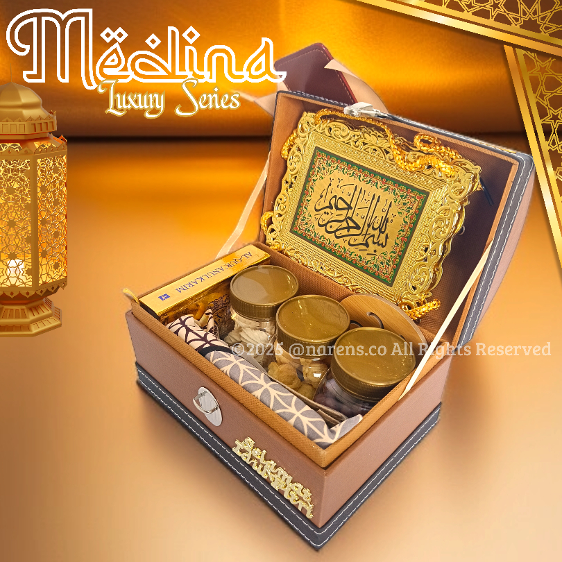 

(BANDUNG SIAP KIRIM INSTAN) NARENS.CO - MEDINA LUXURY BOX SERIES / HAMPERS LEBARAN IDUL FITRI GIFT BOX RAMADHAN KADO HARI RAYA