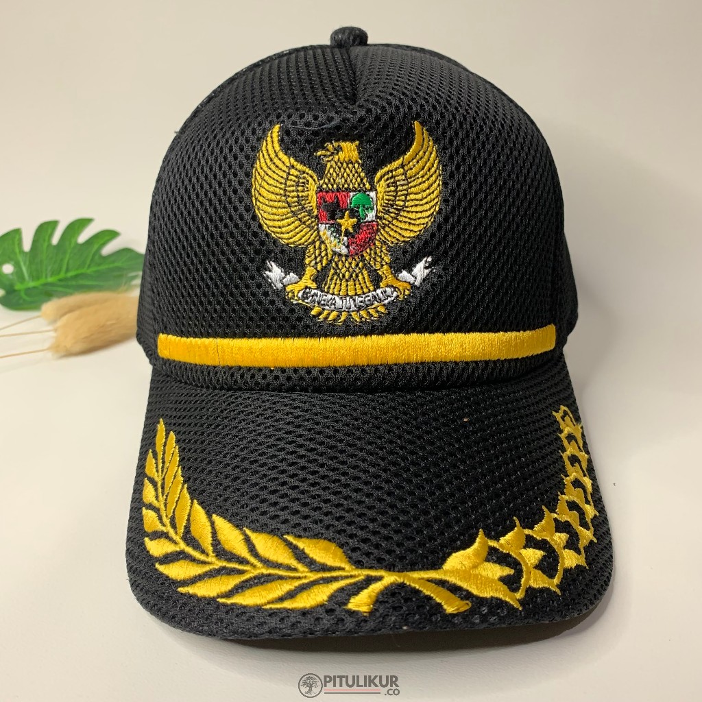 Topi Garuda - Topi PNS - Topi ASN - Topi Padi Kapas - Topi Lurah - Topi Perangkat Desa - Topi Camat 