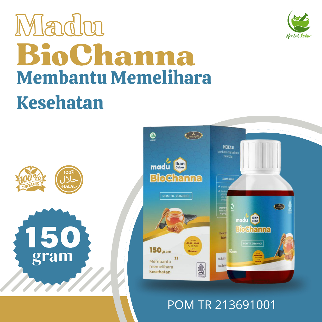 

MADU BIOCHANNA - Madu Ikan Gabus Premium