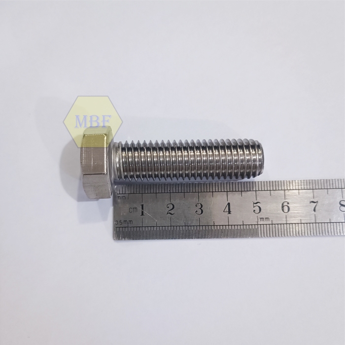 M14 x 50 Baut Hexagon Stainless 304 M14x50