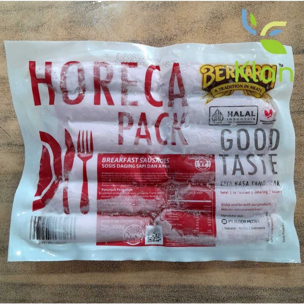 

BERNARDI SOSIS HORECA PACK 500GR VP