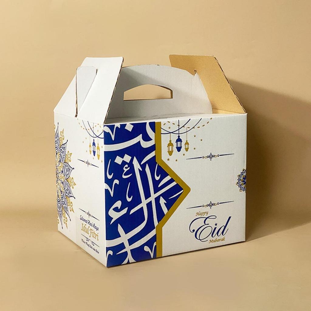 

BOX PARCEL IDUL FITRI - Kardus/Parcel/Lebaran/idul Fitri/Paket/sembako/hampers/eid mubarak/box