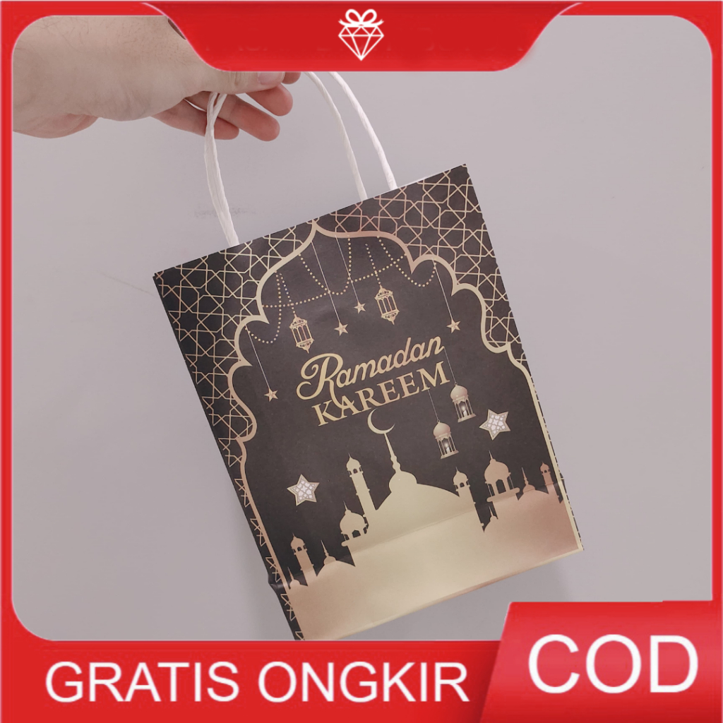 

Paperbag Ramadhan - Kotak Idulfitri- Kotak Hampers - Tentengan Hari Raya GB314