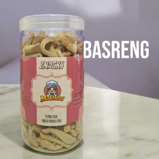 

Znacks Basreng Kering Toples 300g