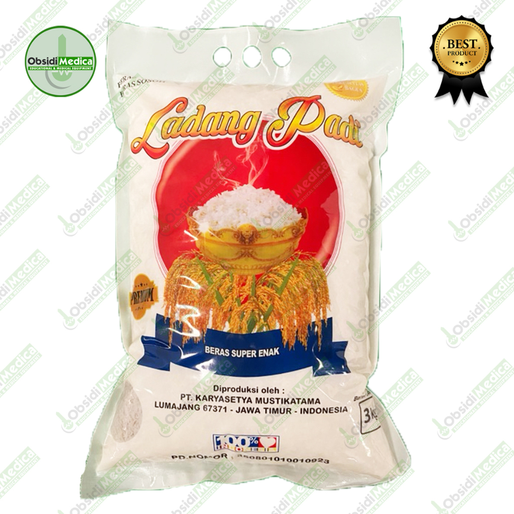 

Beras Super Premium Ladang Padi 3 kg – Pulen, Harum, dan Sehat