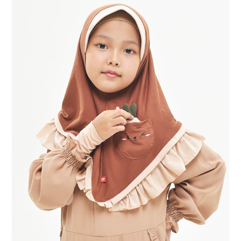 KRUKID CHINAMI RABBANI BANI BATUTA JILBAB Bergo Anak