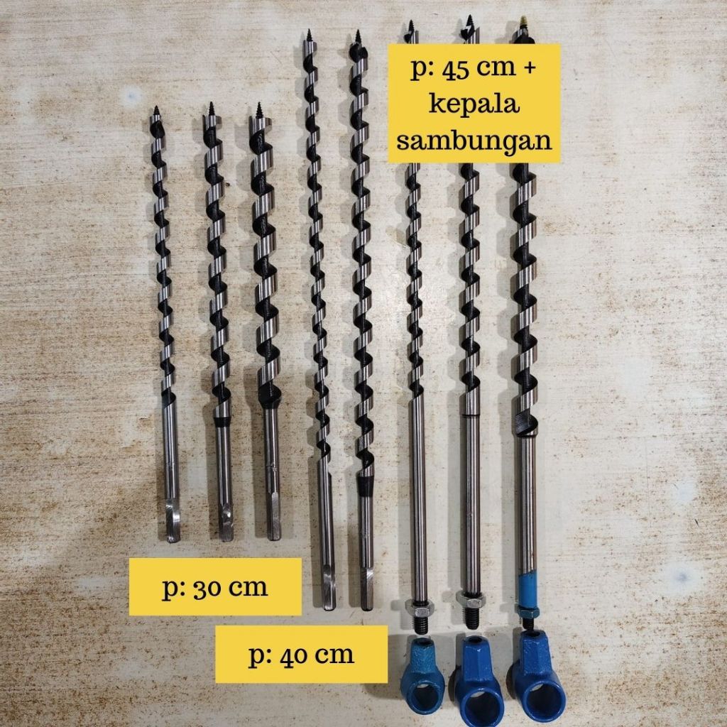 MATA BOR AUGER BIT | MATA BOR KAYU AUGER BIT