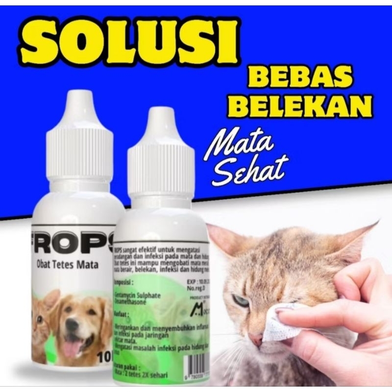 Obat Tetes Mata Kucing Kelinci Anjing Mata Iritasi Mata Belekan FEFARM