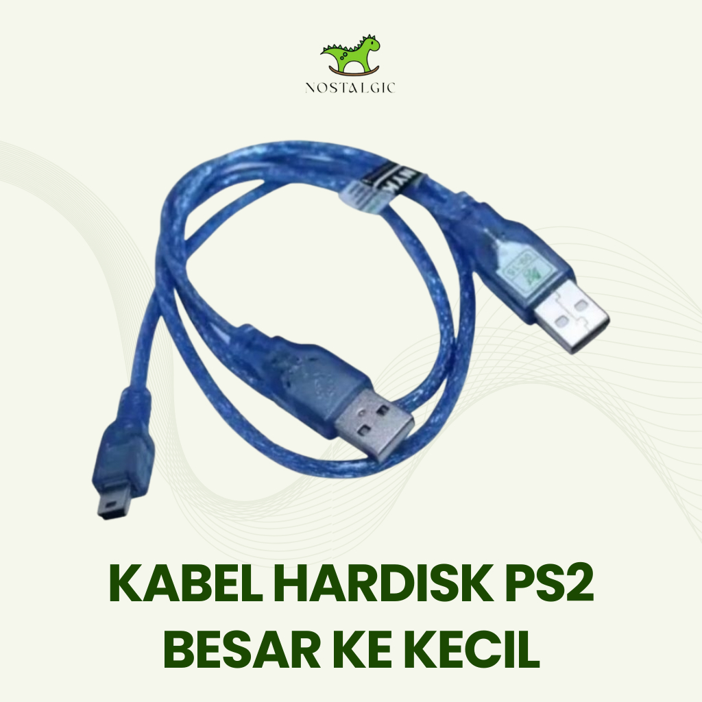 Kabel Hardisk Ps2 Ujung Kecil Usb Harddisk Ps Playstation 2 Ps3 Laptop Cabang Besar Ke Kecil