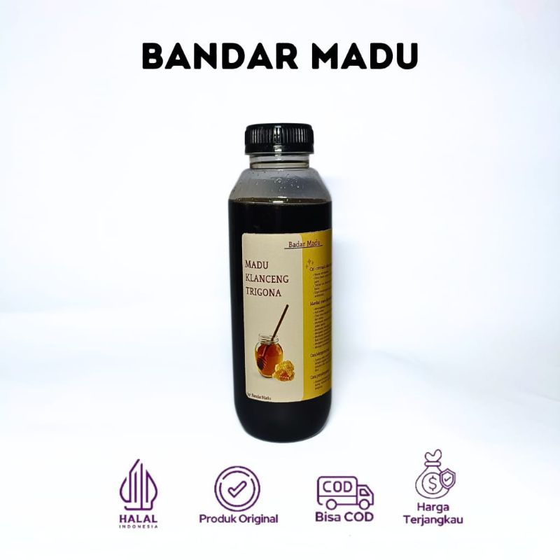 

Madu Klanceng Trigona Murni Kemasan 500ML