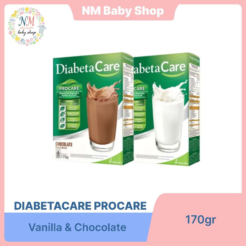 

SUSU DIABETASOL DIABETACARE 170G COKELAT/VANILLA SSKD