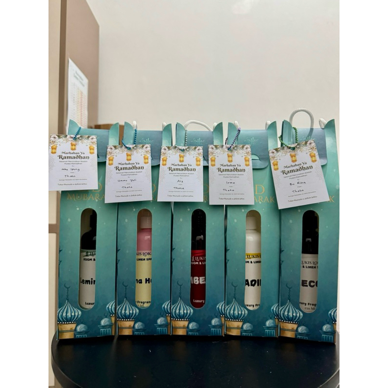 hampers room and linen spray