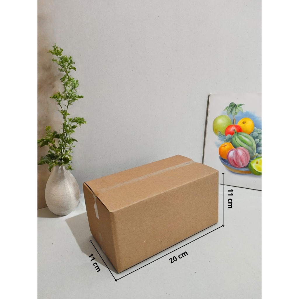 

( 10 Pcs ) Kardus Karton Box Polos 11 x 20 x 11