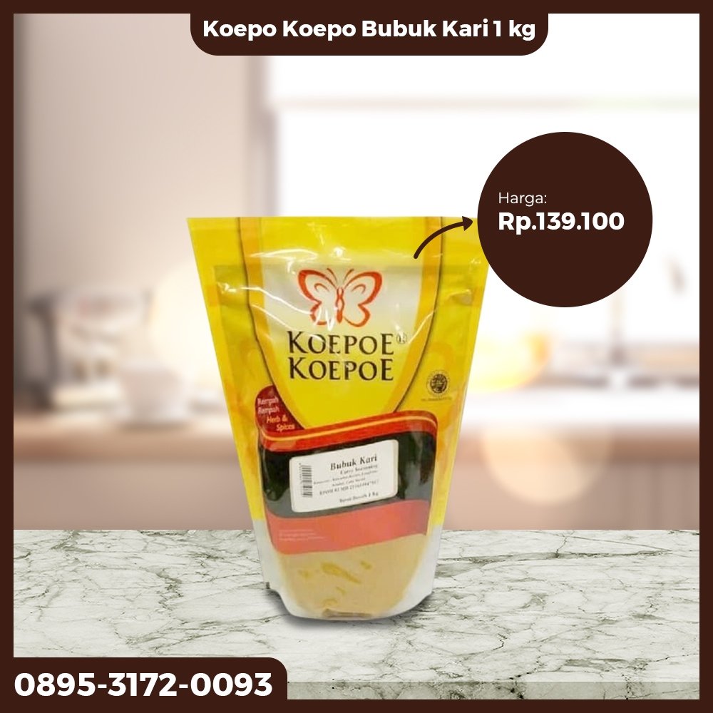 

Koepoe Koepoe Bubuk Kari 1 KG