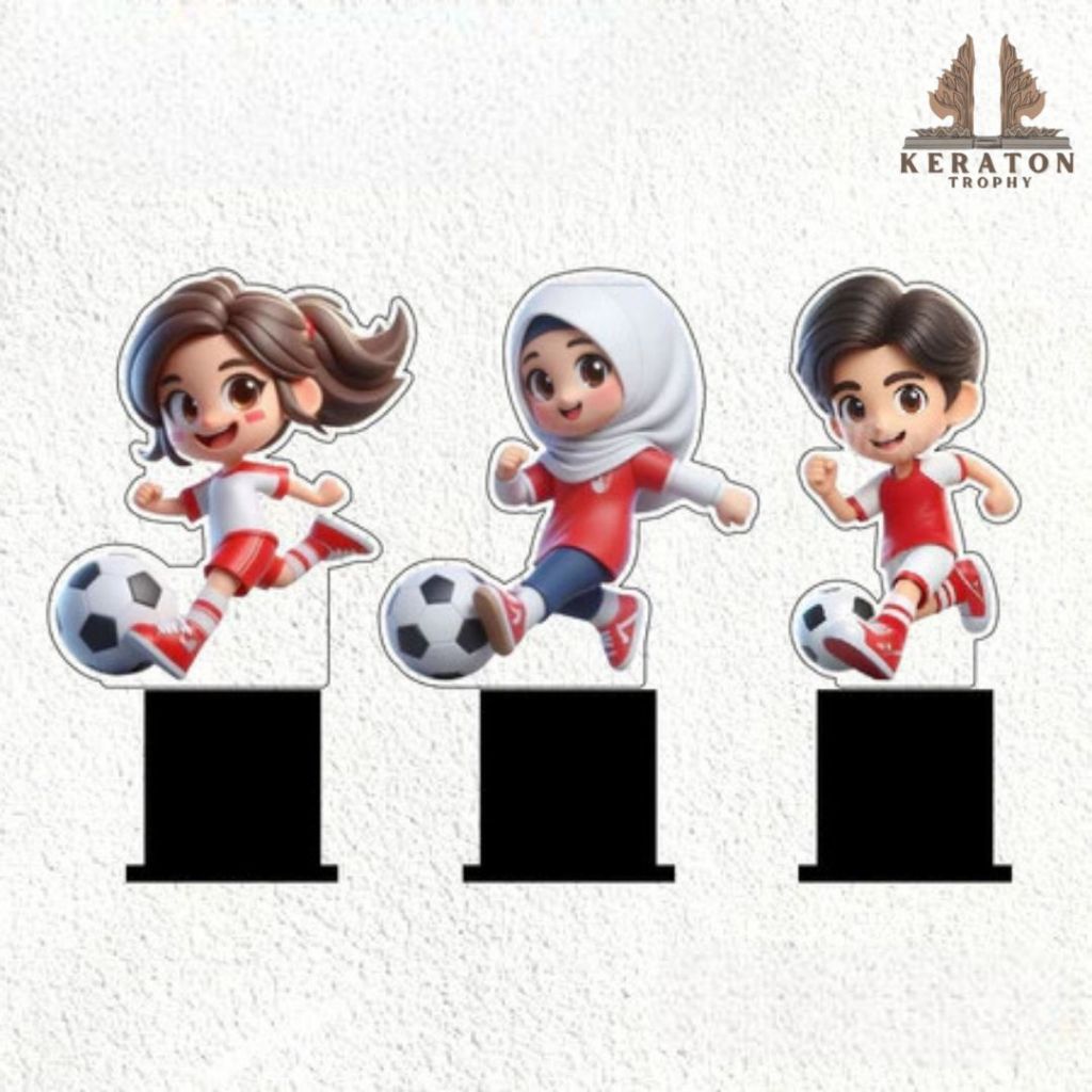 PIALA SEPAKBOLA ANAK PIALA FUTSAL PIALA OLAHRAGA ANAK AKRILIK