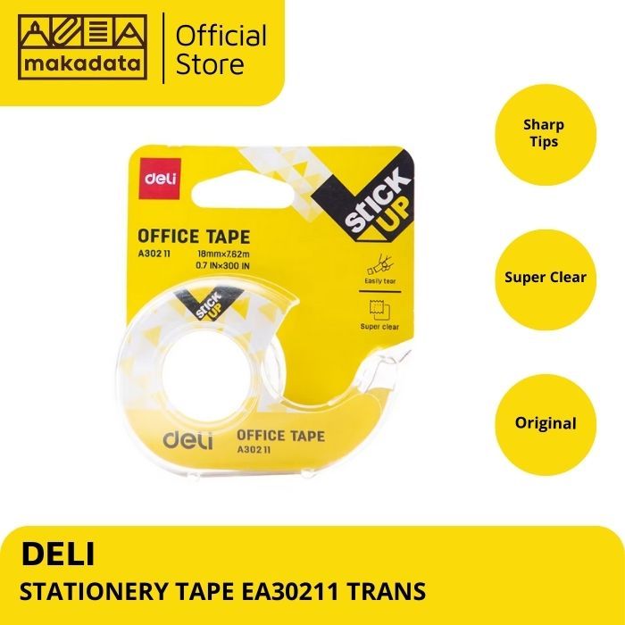 

DELI STATIONERY TAPE EA30211 TRANSPARAN MURAH