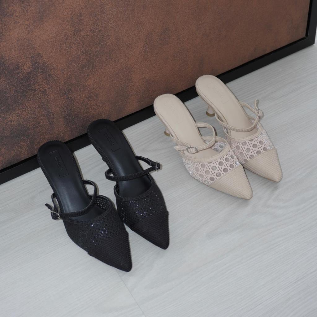 Thesoule - Raia Heels/Kitten Heels/Heels Pendek/Heels Wisuda/Heels Wanita