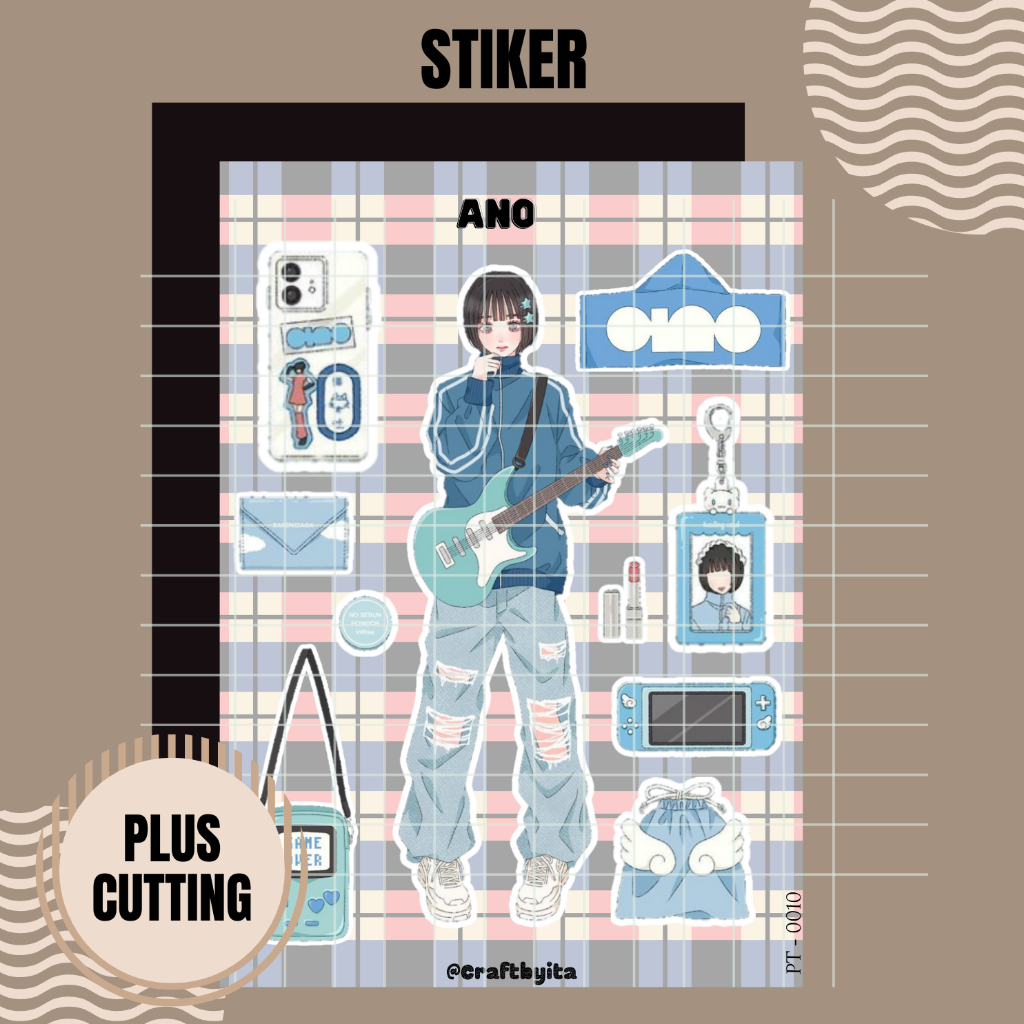 

Stiker Sheet Pack A6 Idol J-Pop Vinyl Chromo MURAH | ANO BANBANZAI 8LOOM FRUITS ZIPPER HEISEI GAL IS:SUE |Deco Planner | Kisscut | Diecut | Stiker HP Laptop | JOURNAL