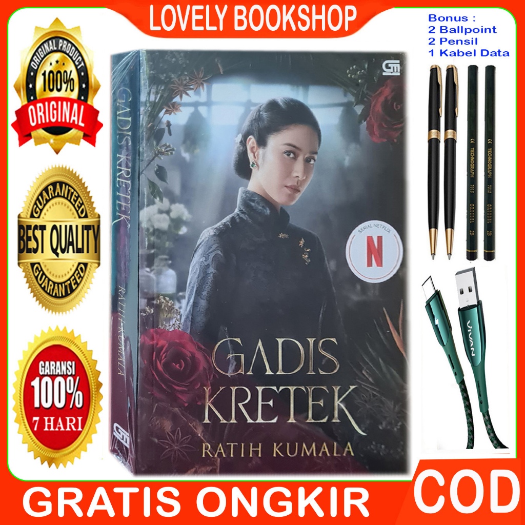 Gadis Krete - Original - Bonus 4 Alat Tulis & 1 Kabel Data