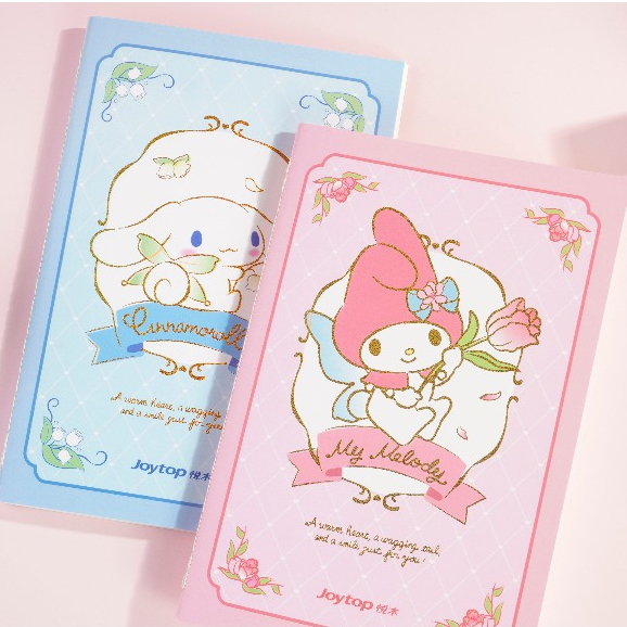 

Joytop Sanrio Buku Tulis A5 Magic Garden Series Notebook Kuromi Melody JT-101565 [CREATIV]