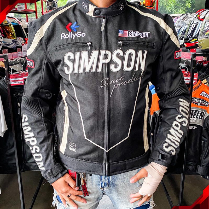 Jacket Second Scnd 2nd SIMPSON Norix Rolly Go 60th Anniversary Size L
